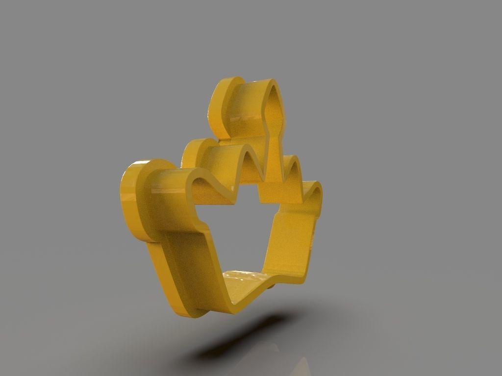 3 Wise Men and Animals Cookie Cutters Pack 3D print model_15