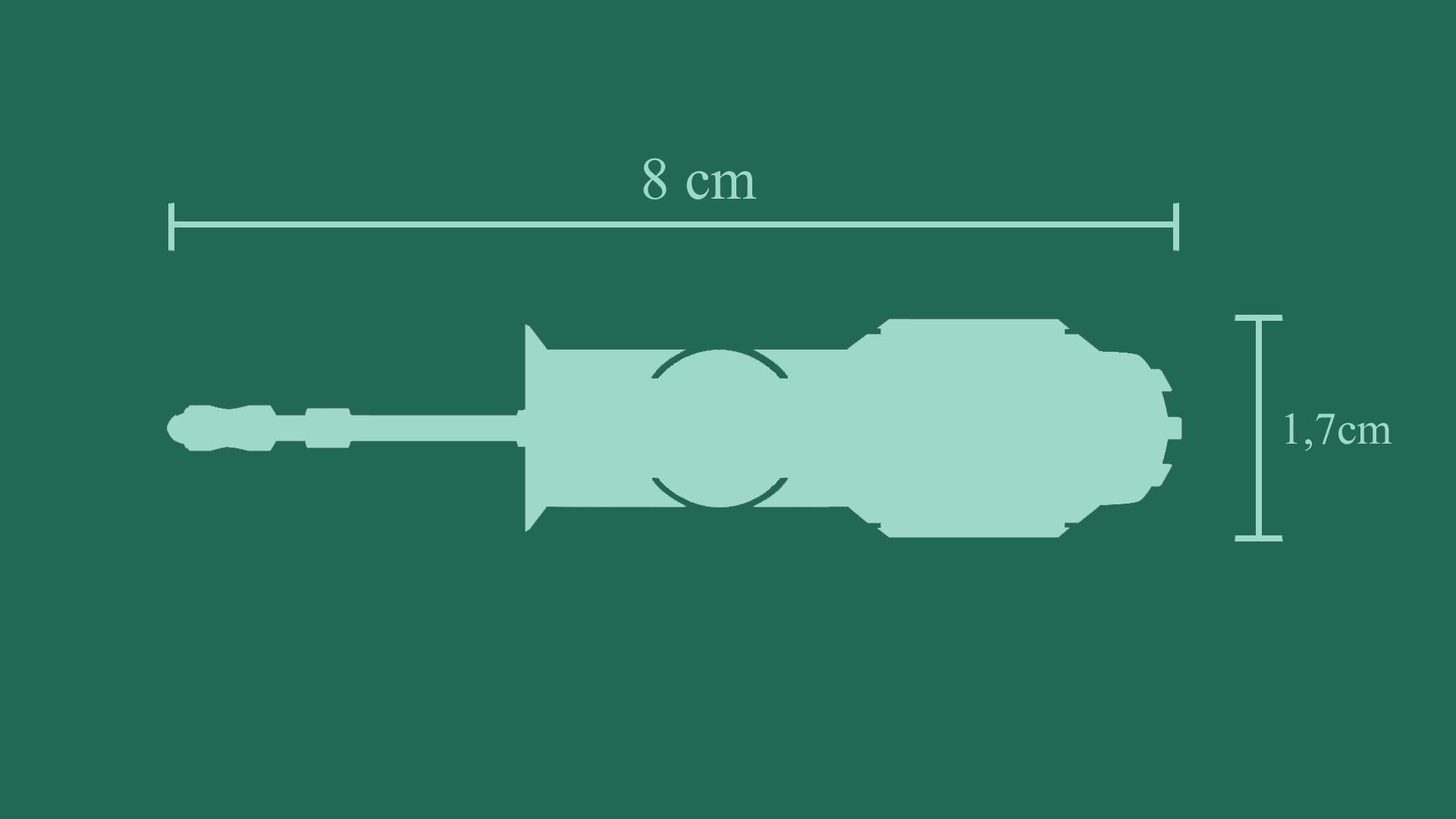 Transistor Sword - KeyChain Collectible - Printable 3D print model_12