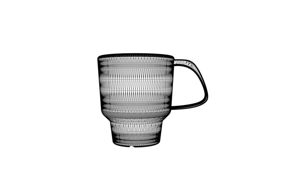 ESPRESSO CAFFE CUP 3D print model_3