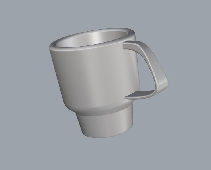 ESPRESSO CAFFE CUP 3D print model_8