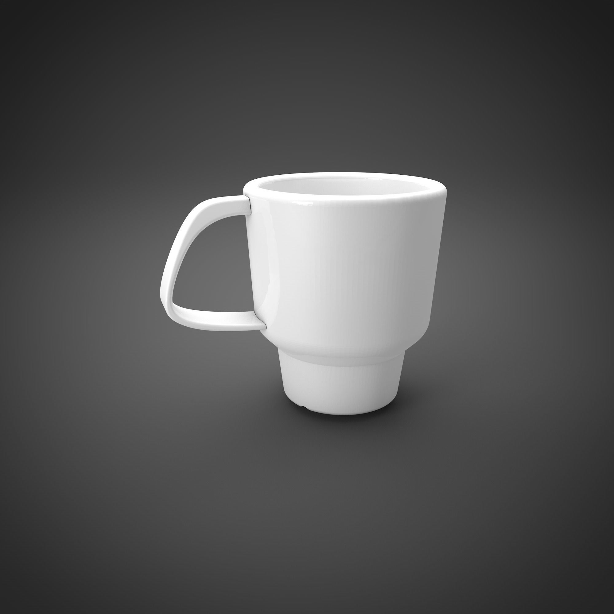 ESPRESSO CAFFE CUP 3D print model_2