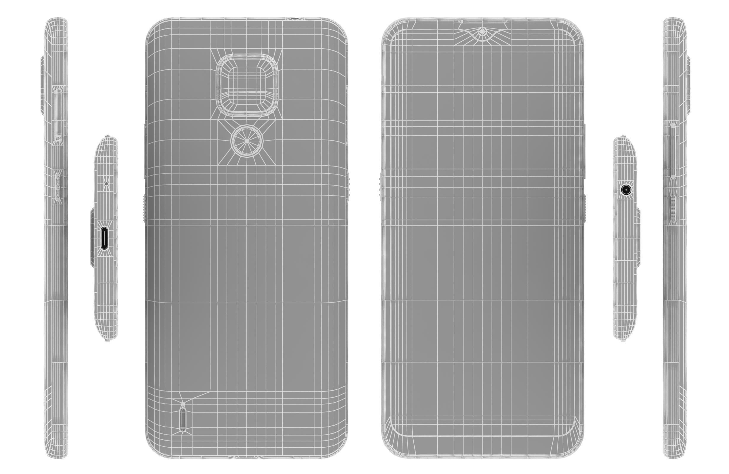 Motorola Moto E7 Mineral Gray 3D model_14