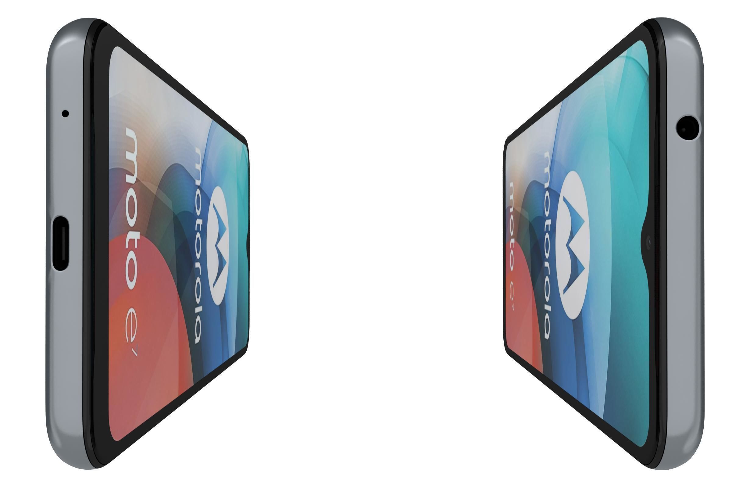 Motorola Moto E7 Mineral Gray 3D model_7