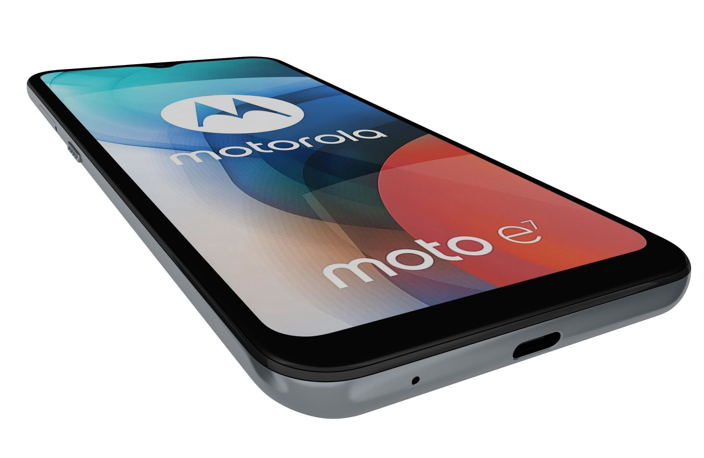 Motorola Moto E7 Mineral Gray 3D model_10