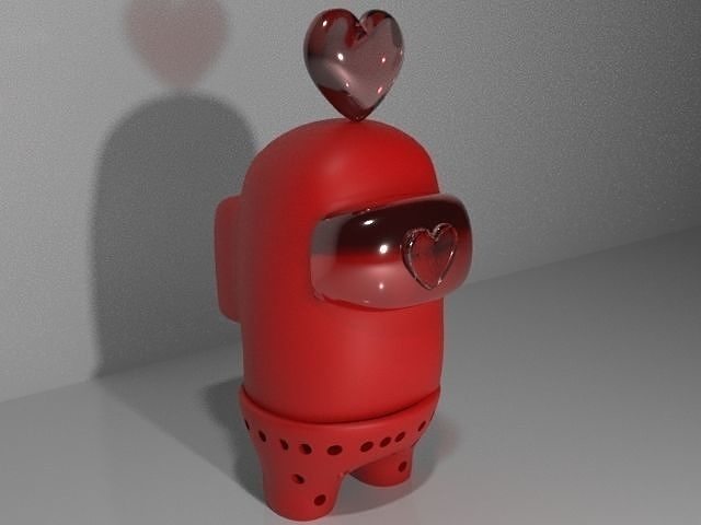 among us tea infusor 3D print model