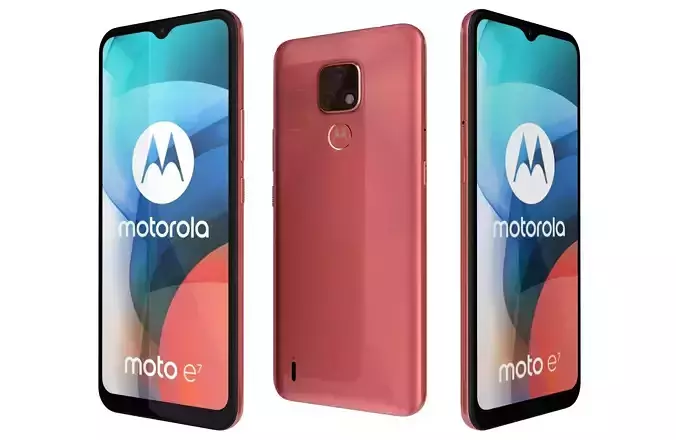Motorola Moto E7 Satin Coral