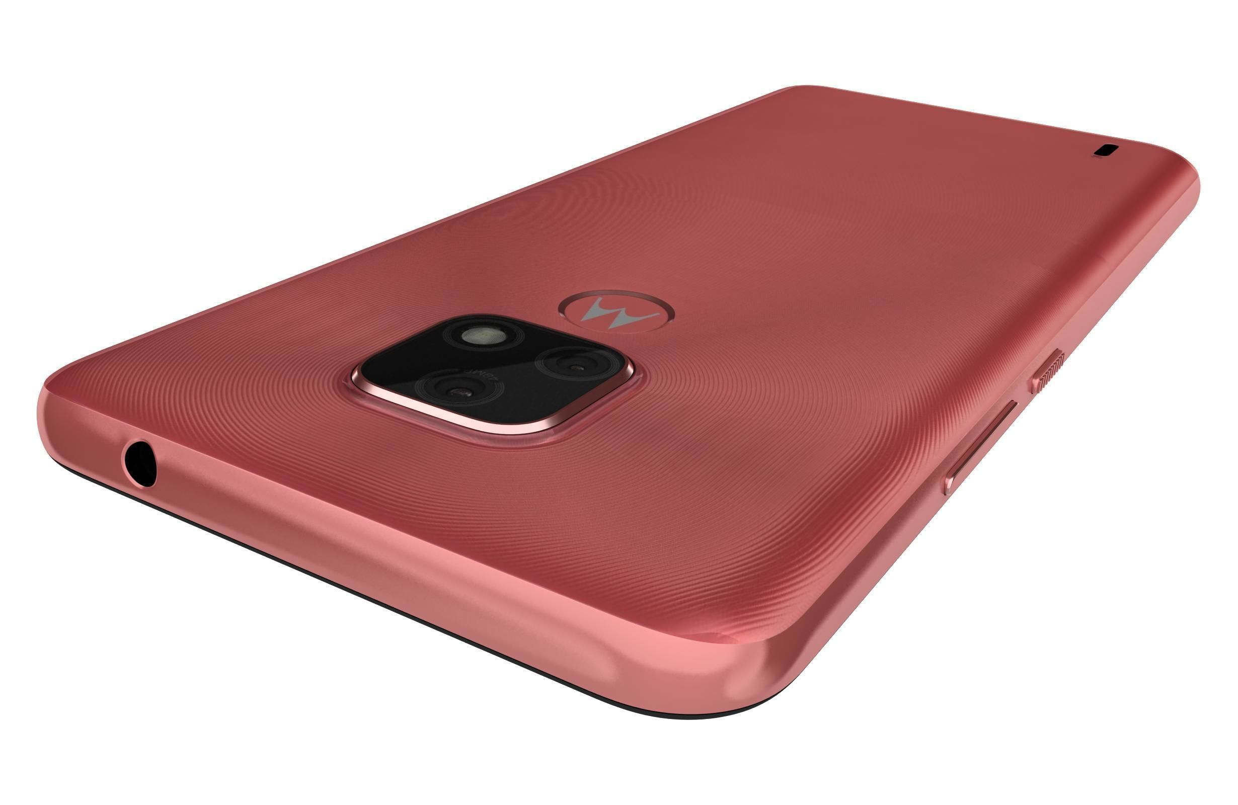 Motorola Moto E7 Satin Coral 3D model_13