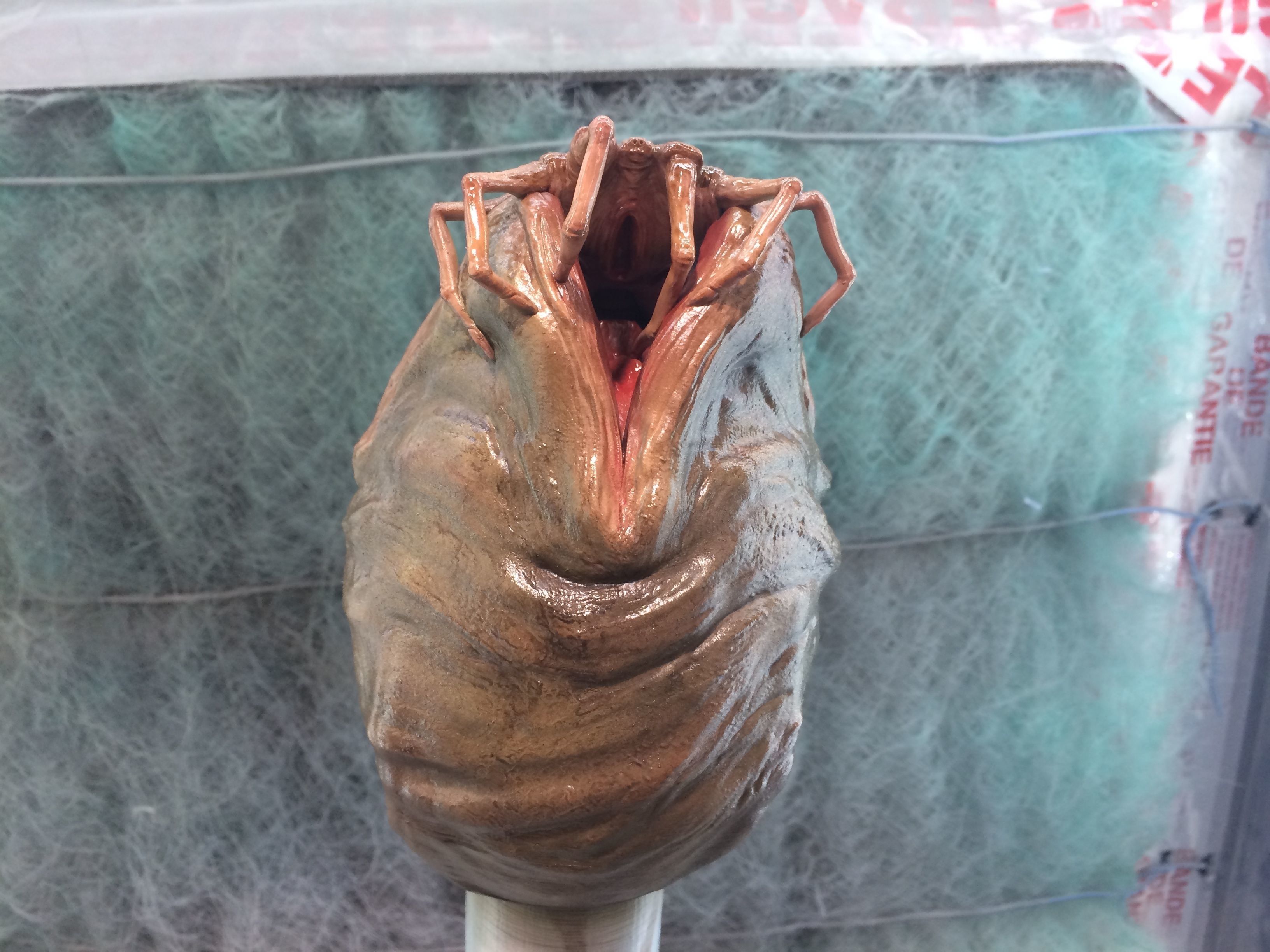 alien facehugger egg - alien-  stl print file 3D print model_2