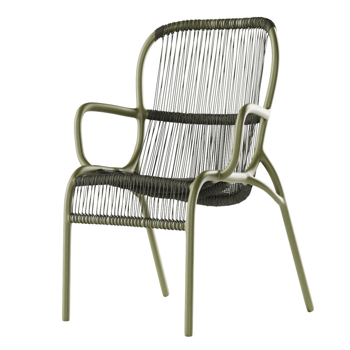 Vincent Sheppard Loop dining chair  3D model_2