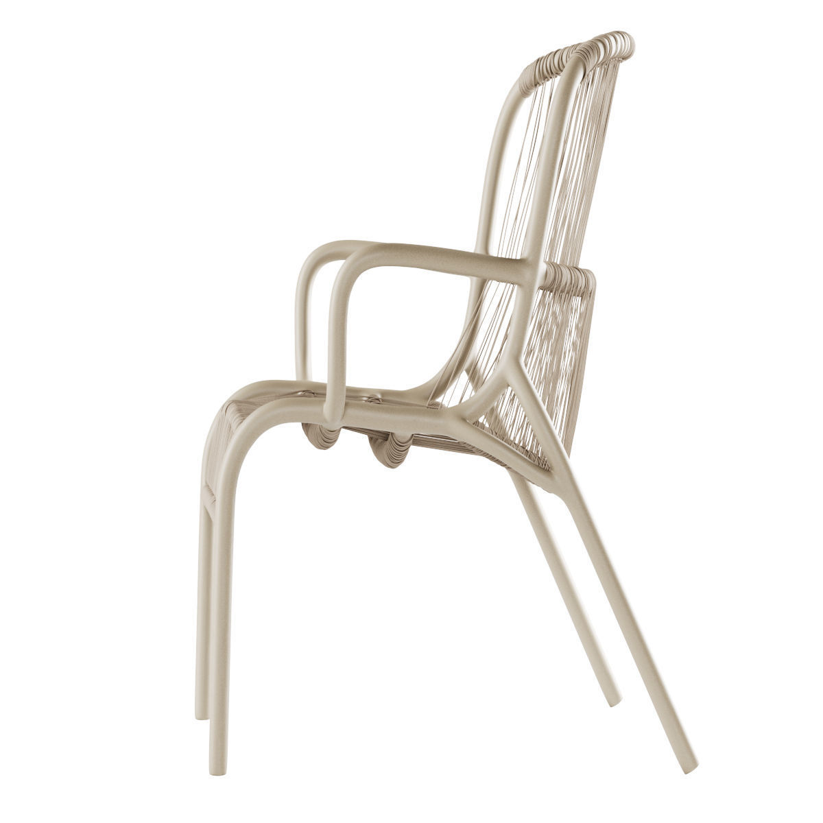Vincent Sheppard Loop dining chair  3D model_3