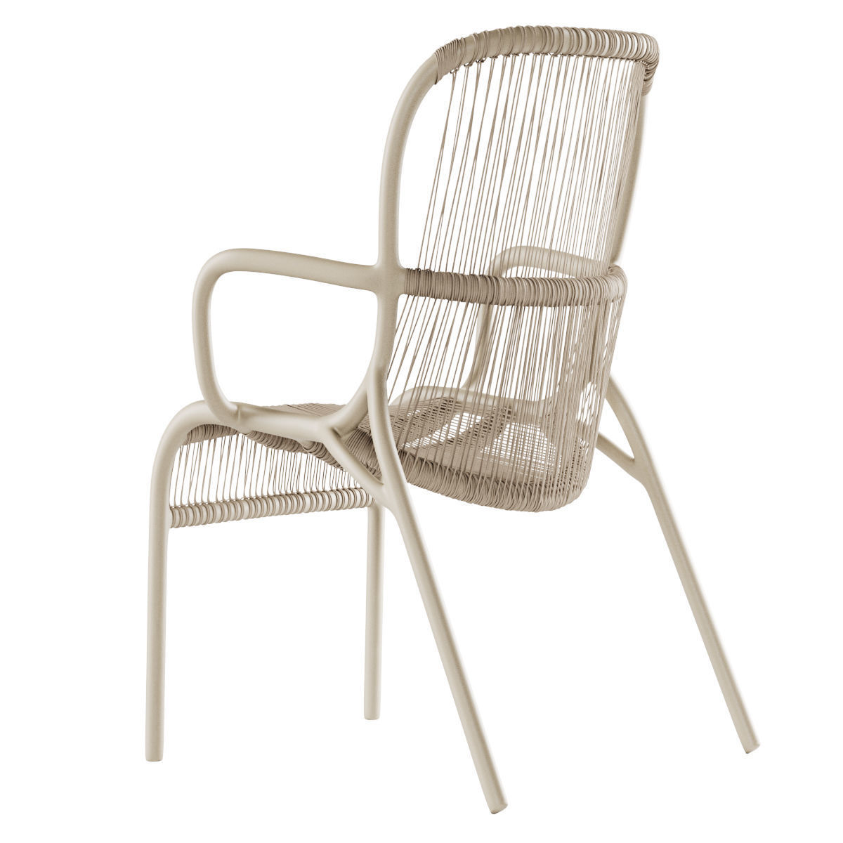 Vincent Sheppard Loop dining chair  3D model_5