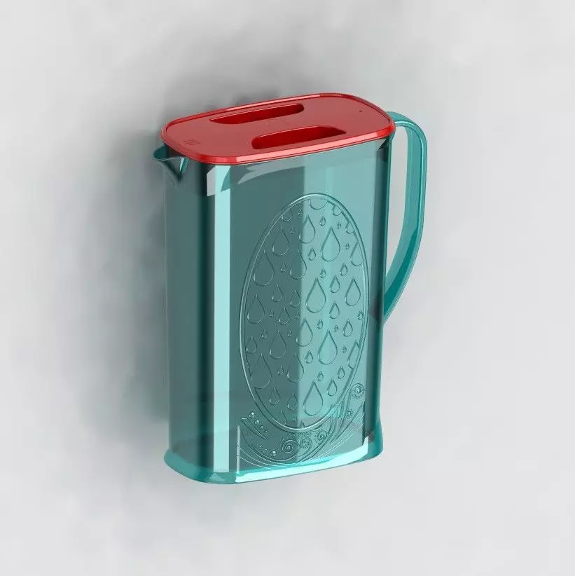  Plastic jug 3D print model_0