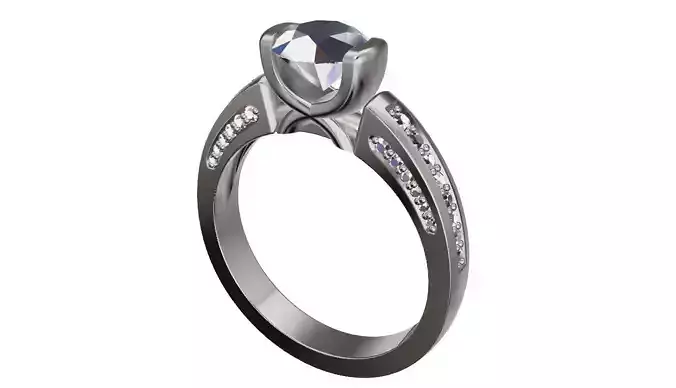 p198 ring 3D print model