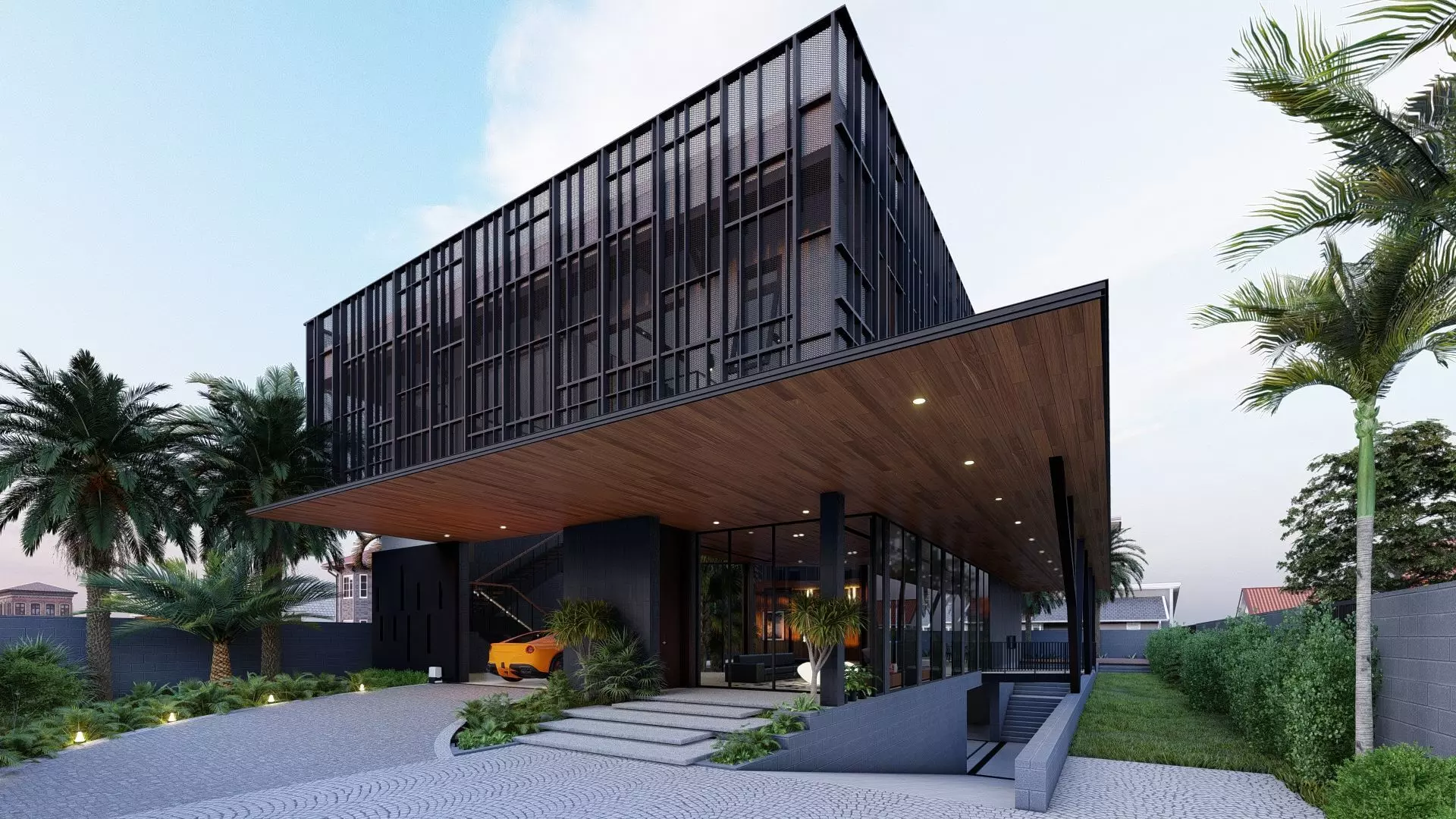 911 Villa Revit Model 3D model