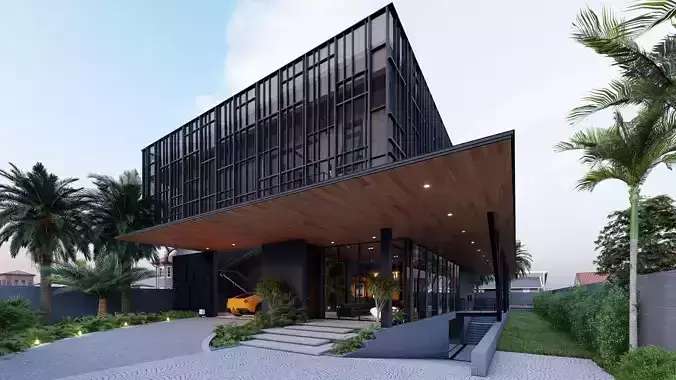 911 Villa Revit Model