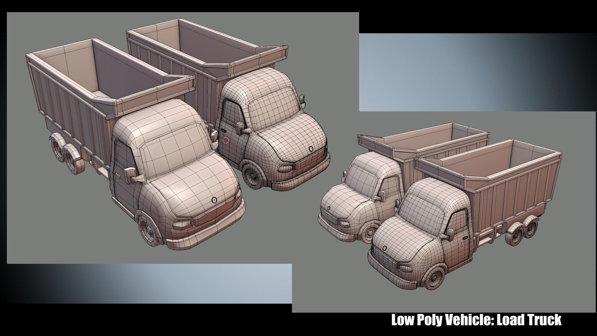17 Low Poly Stylized Vehicles 3D Model Collection_35