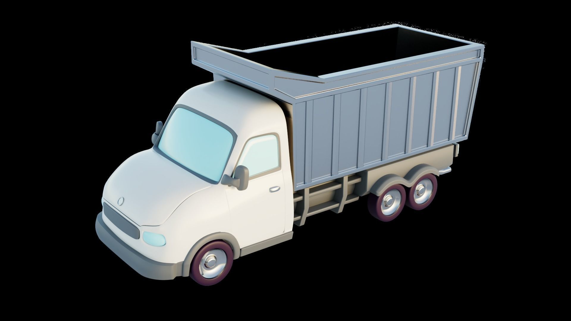 17 Low Poly Stylized Vehicles 3D Model Collection_39