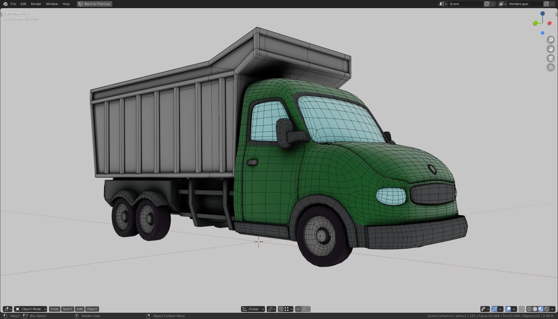 17 Low Poly Stylized Vehicles 3D Model Collection_27
