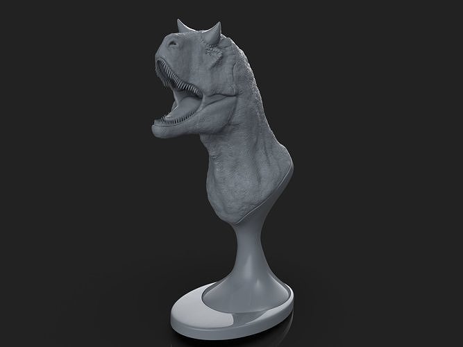 CARNOTAURUS t - rex head 3D model