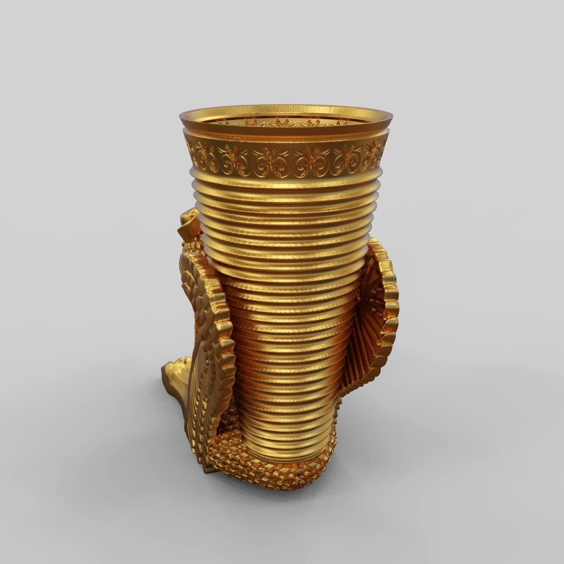 Achaemenid Persian Lion Rhyton 3D print model_14