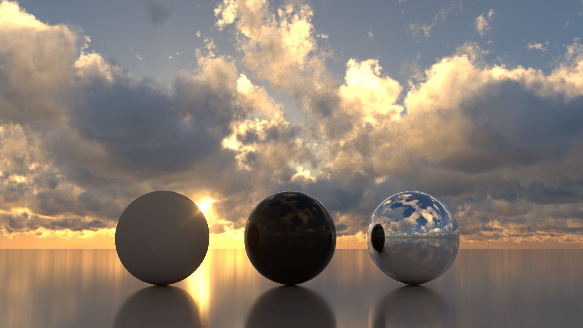 Skydome HDR - Cloudy Blue Afternoon Sky 3 Texture_1