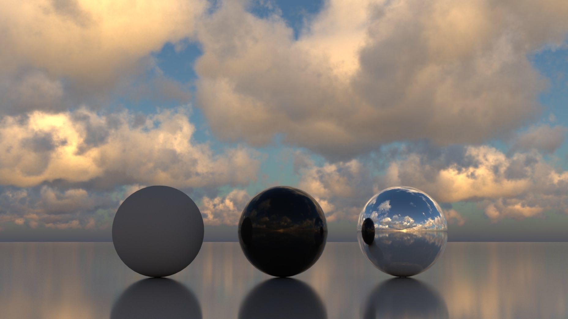 Skydome HDR - Cloudy Blue Sky Afternoon 4 Texture_2