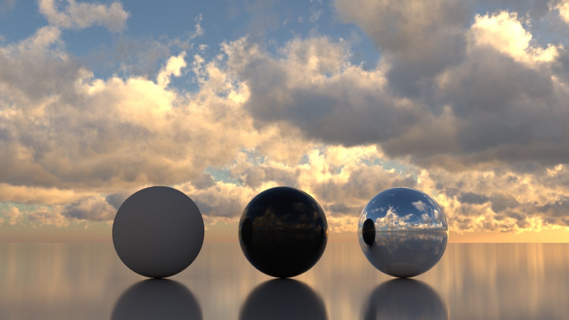 Skydome HDR - Cloudy Blue Sky Afternoon 4 Texture_1