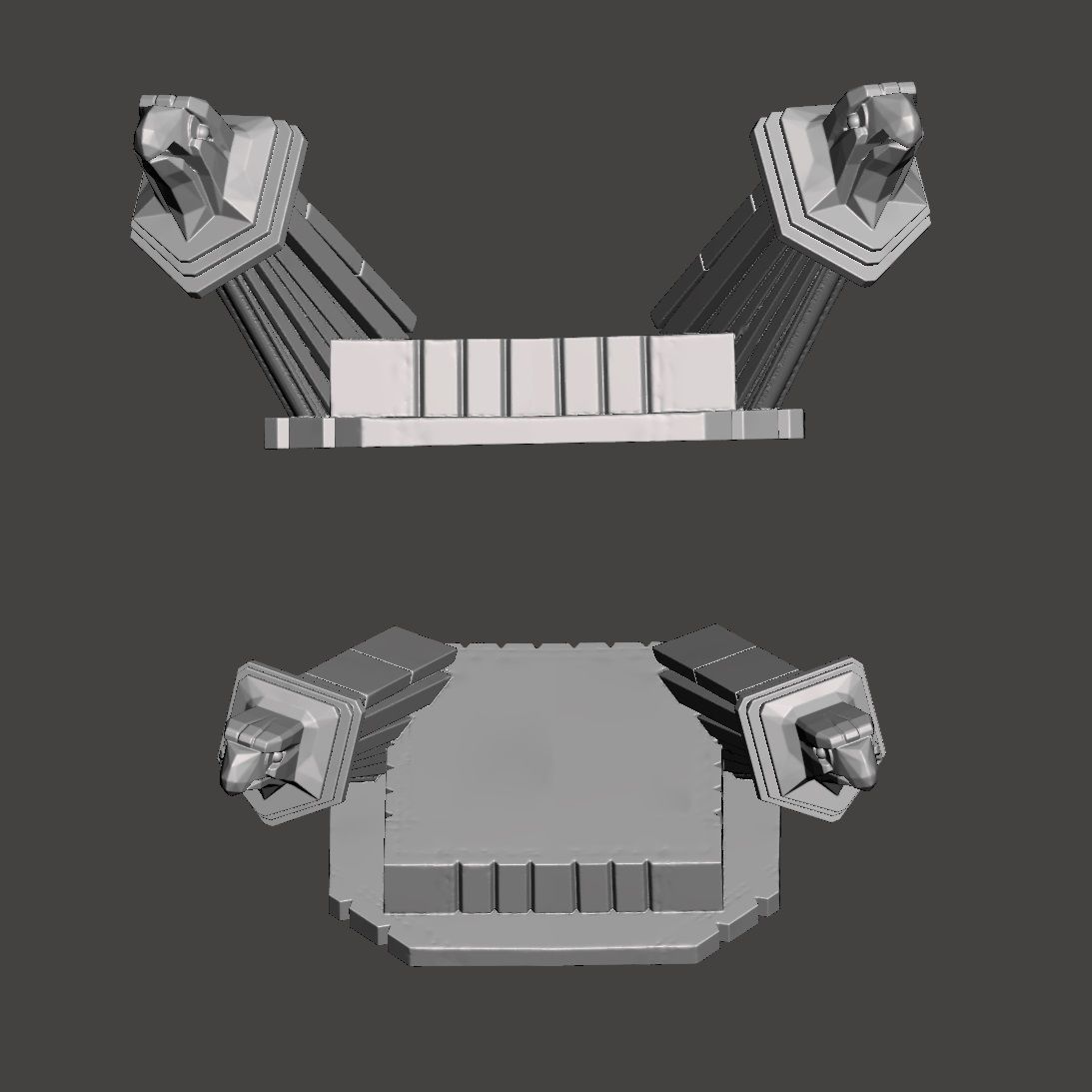 Predator 2 City Hunter - Custom Diorama Base - 3D Model 3D print model_1