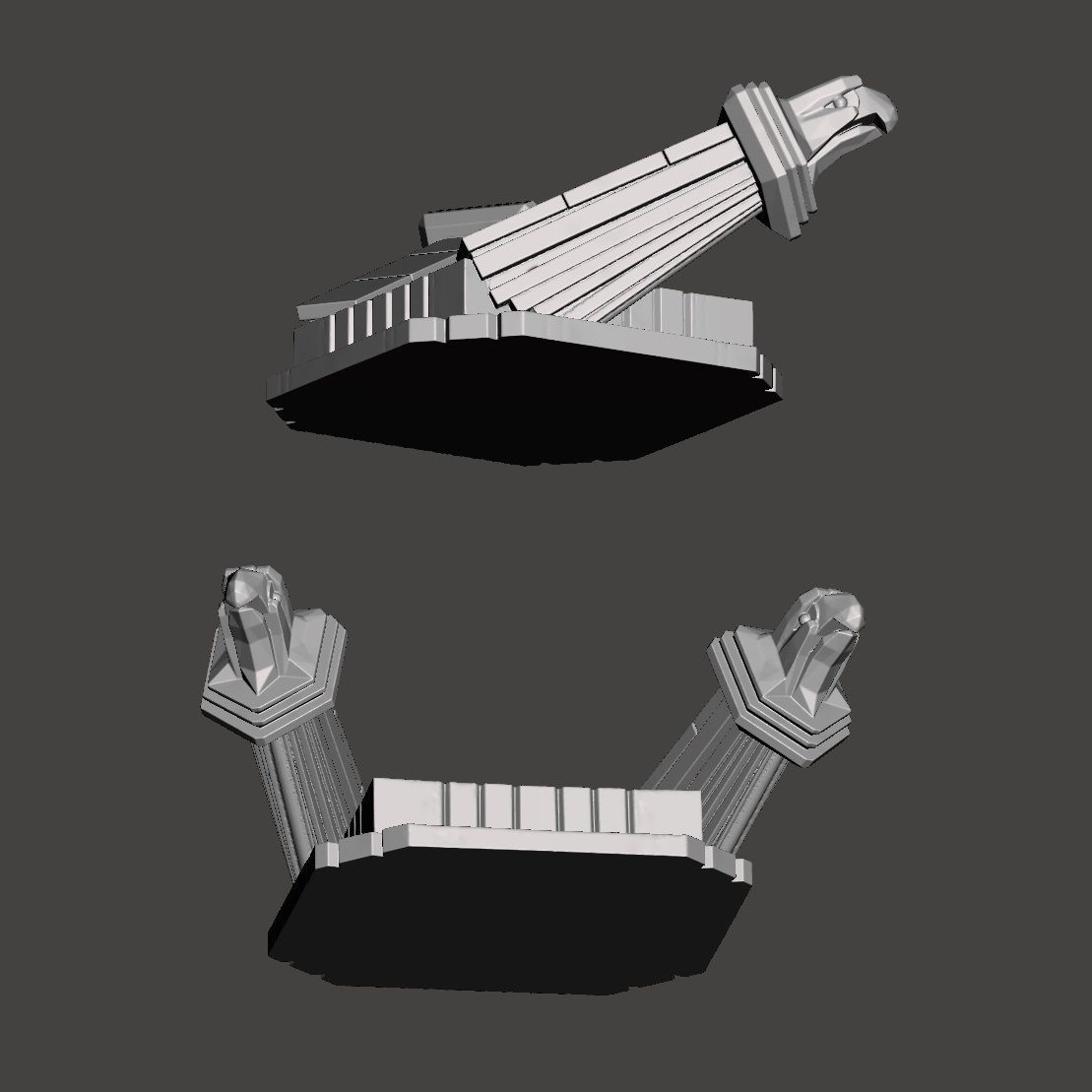 Predator 2 City Hunter - Custom Diorama Base - 3D Model 3D print model_3