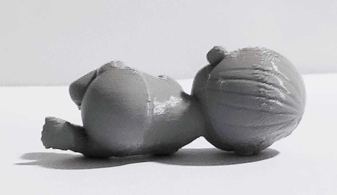 Cute Sleeping baby  3D print model_6