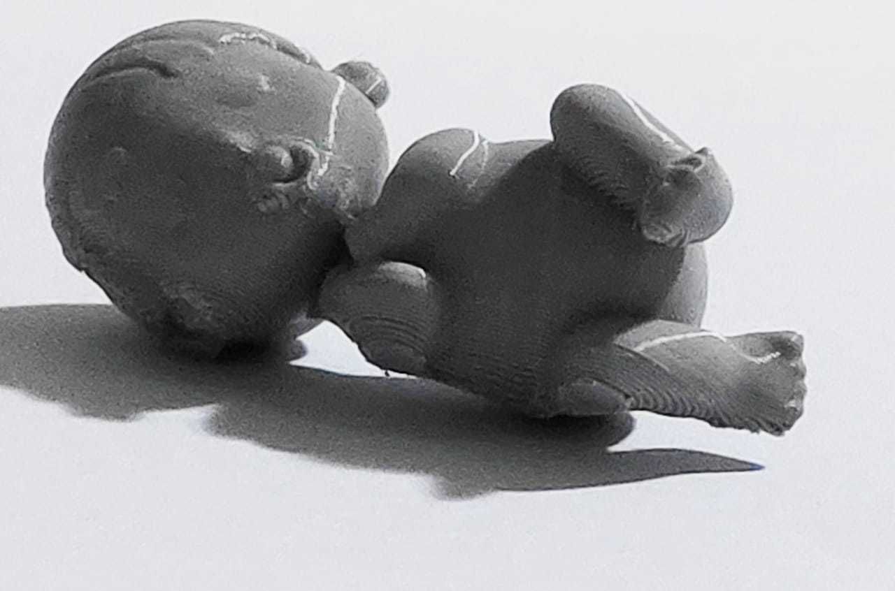 Cute Sleeping baby  3D print model_3