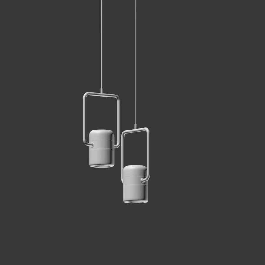 Pendant Light Collection 3D model_2
