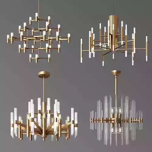 4 Celing Light Collection