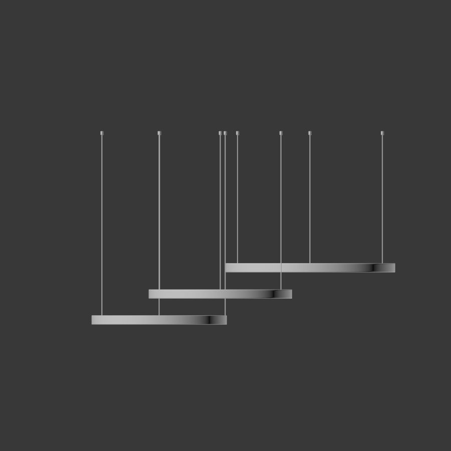 Lahti 100 Ring  chandelier 3D model_1