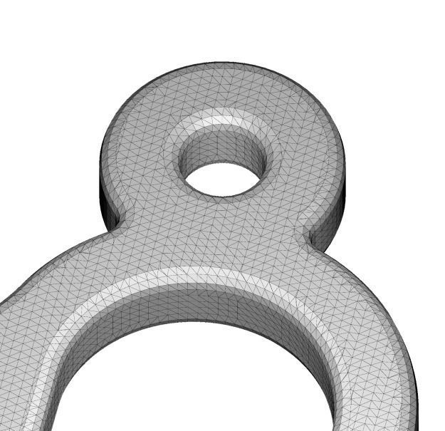 Classic Letter R - Pendant 3D print model_3