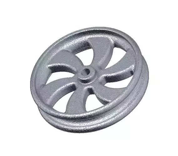 Classic Alloy Wheel Rim 3D print model