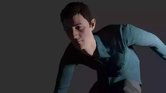 Rigged Male Character 12