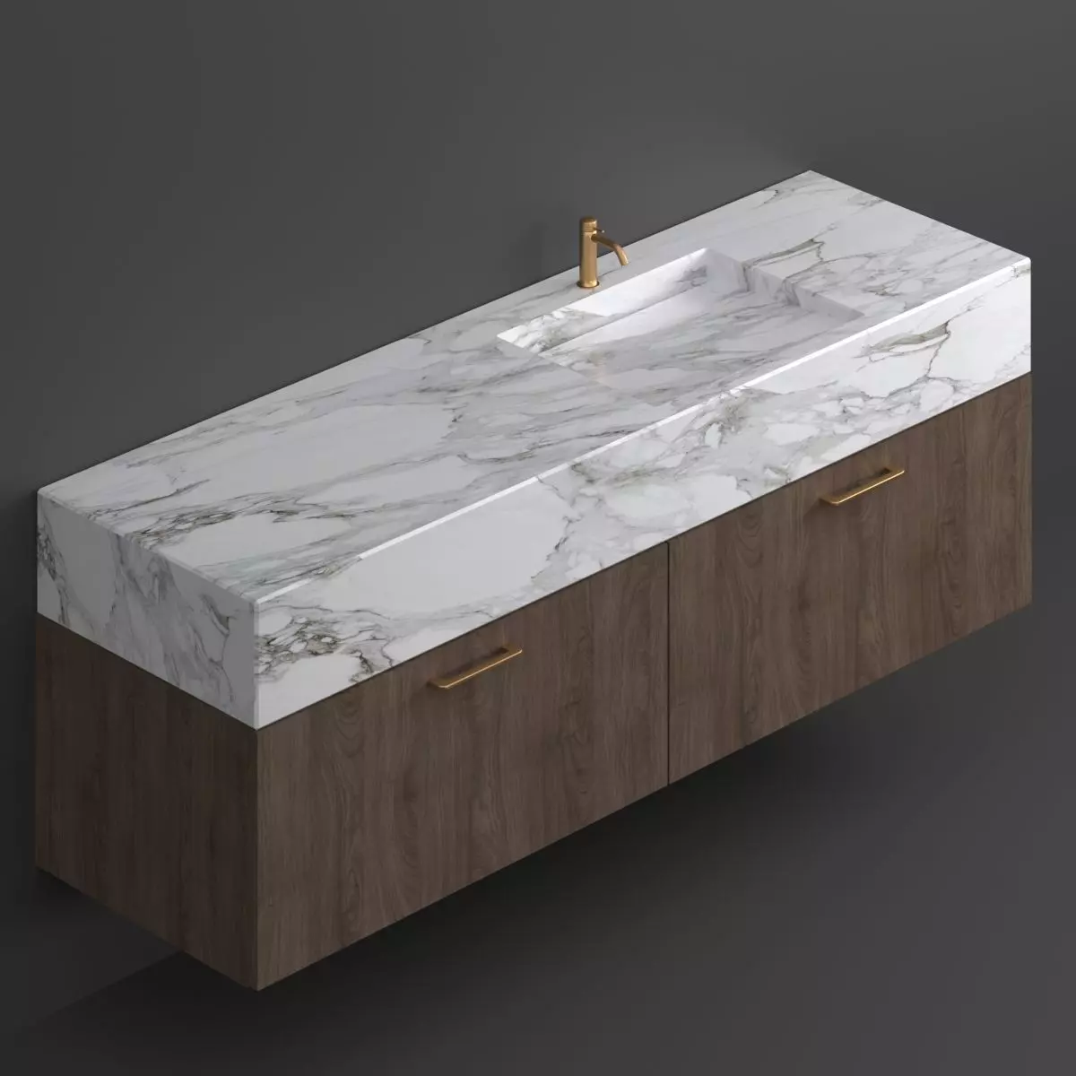 Marble sink Free 3D model_0