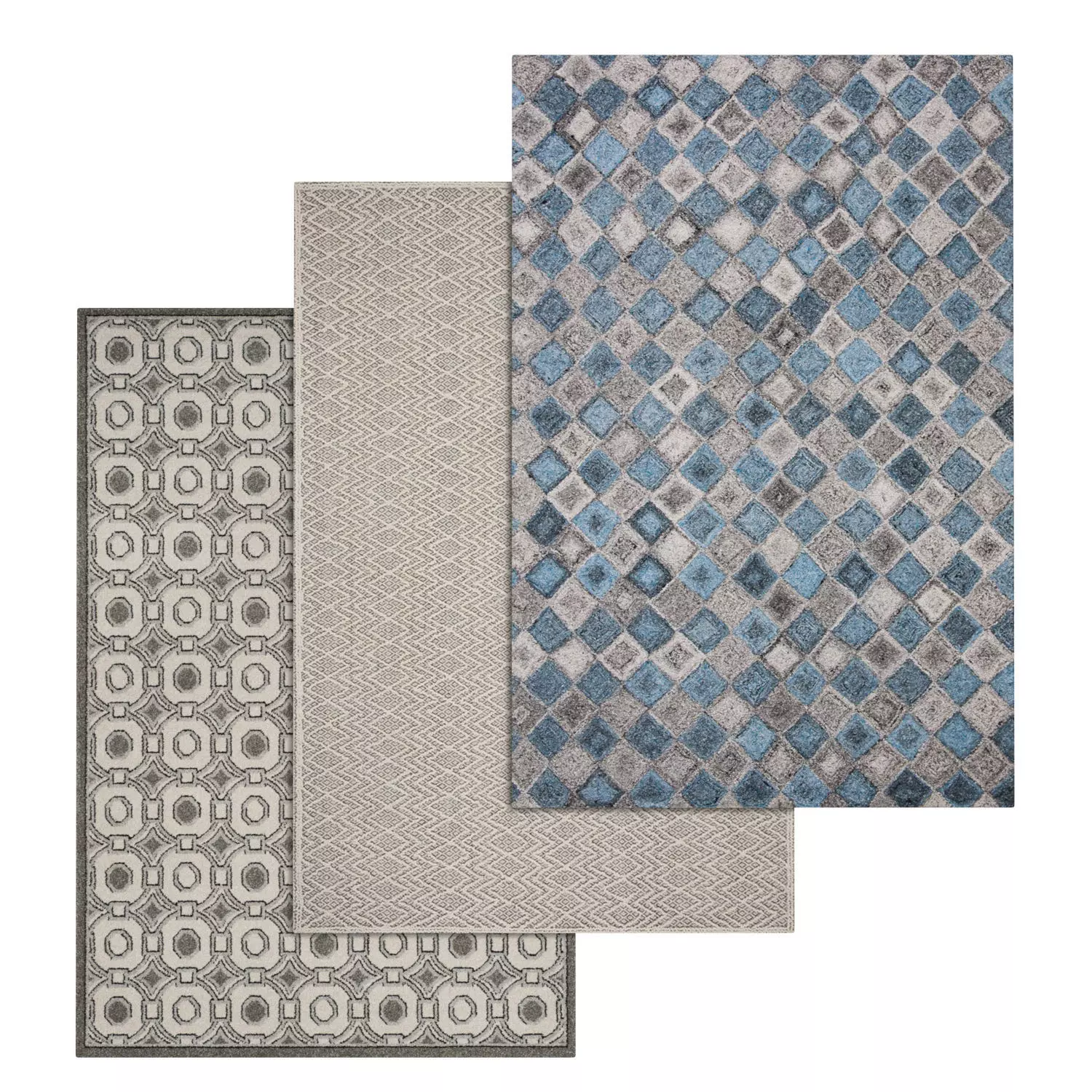 Rug Set 2241 3D model_0