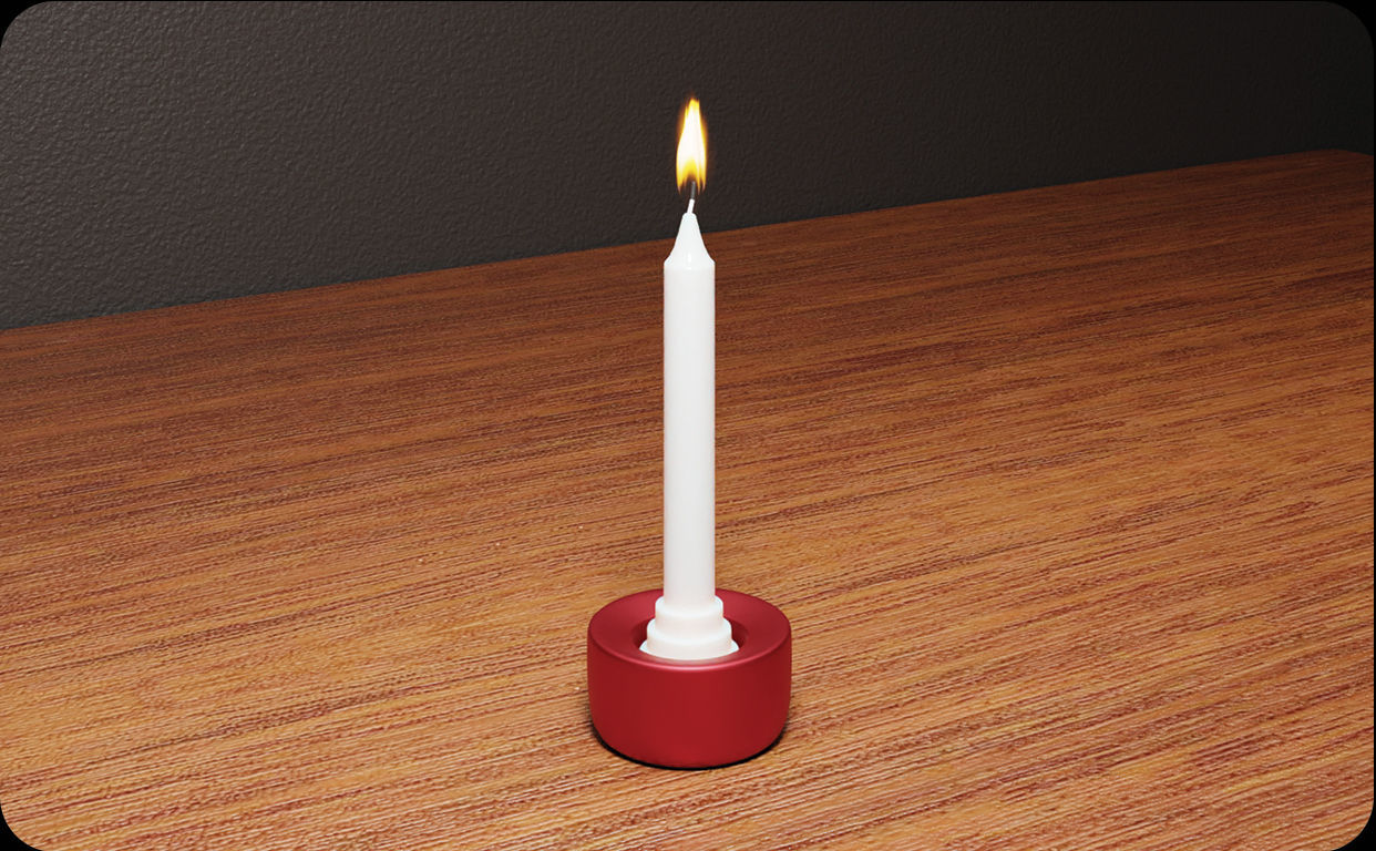 Candle Holder Design stl file for 3d printing 3D print model_7