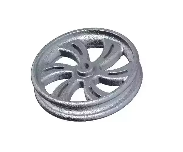 Stylish Alloy Wheel Rim 3D print model