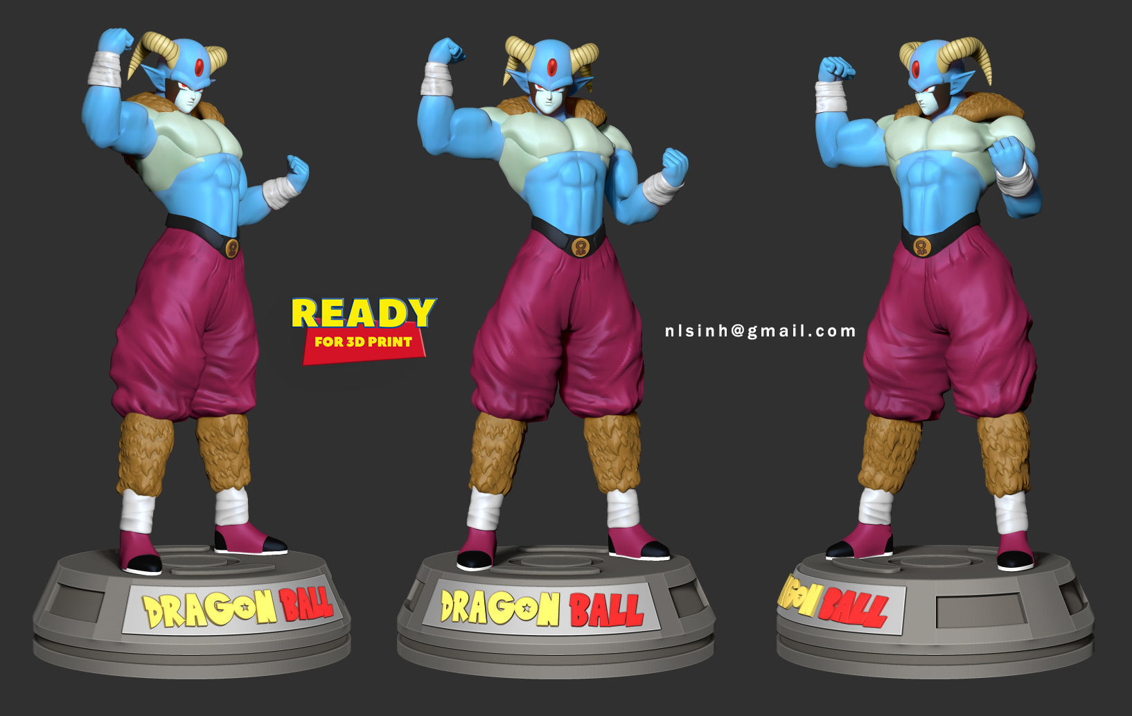 Moro - Dragon Ball Super 3D print model_7