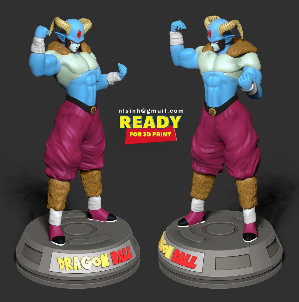 Moro - Dragon Ball Super 3D print model_1
