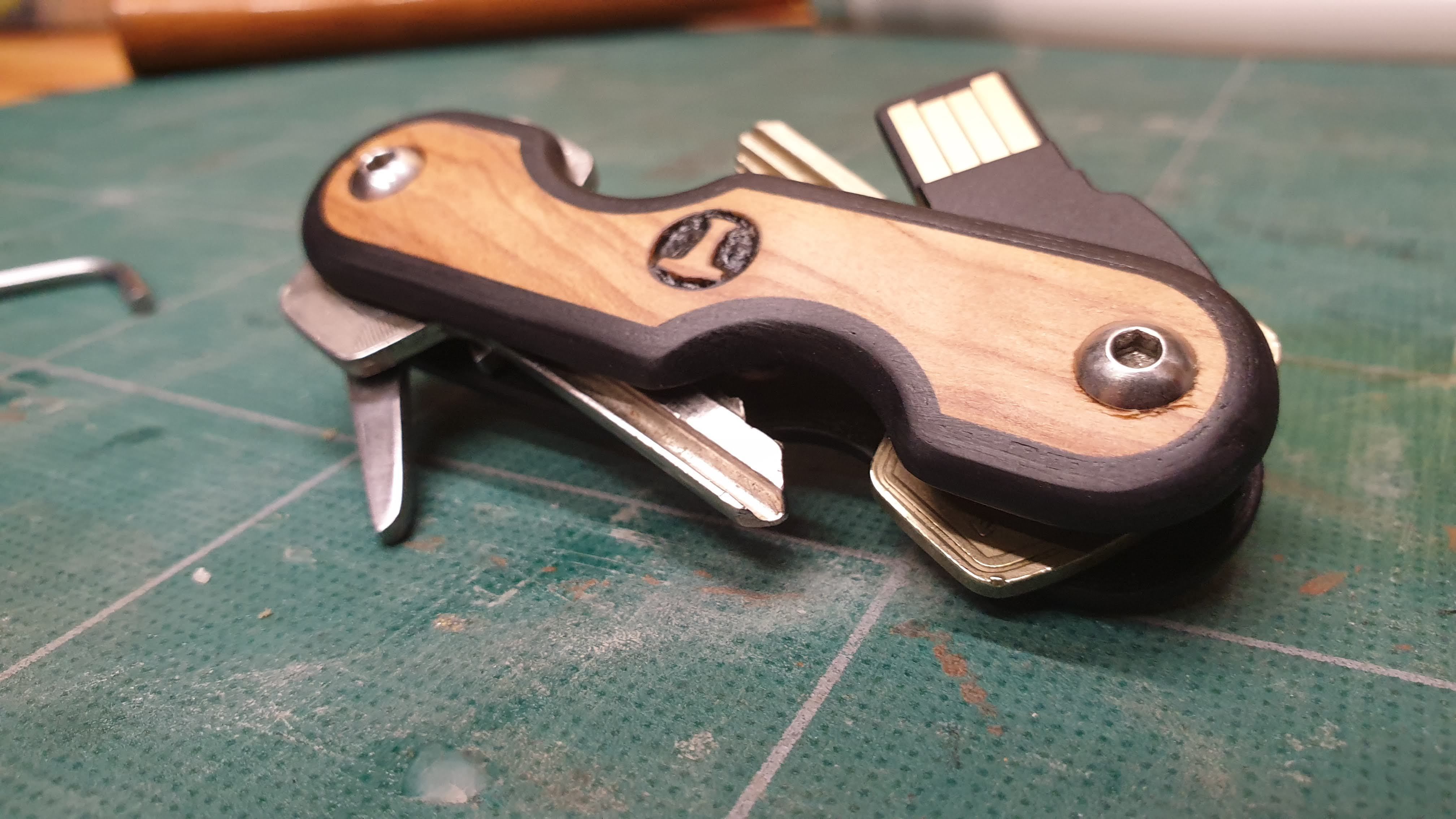 Woodkey - a 3D printed Keyholder Free 3D print model_3