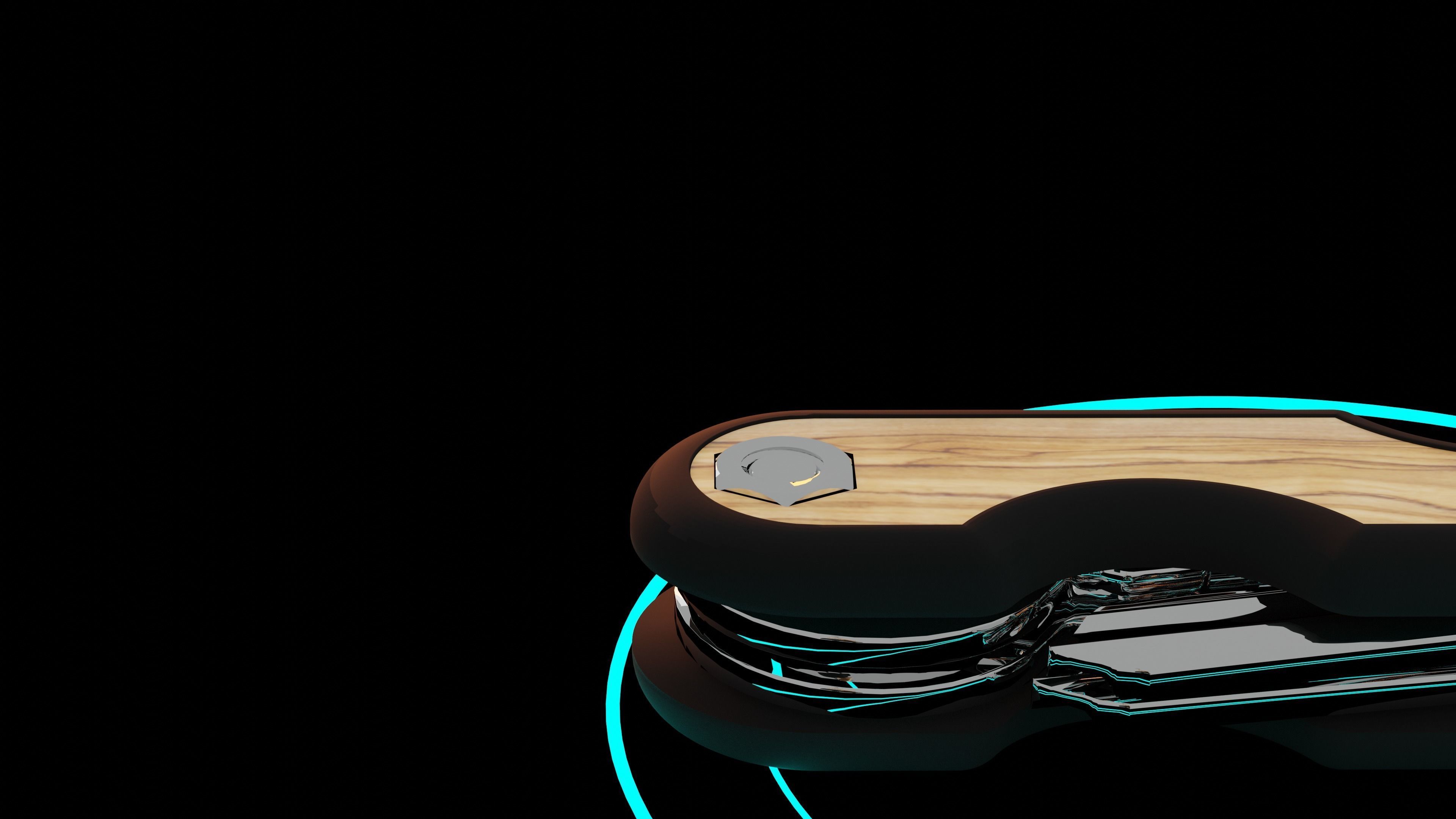 Woodkey - a 3D printed Keyholder Free 3D print model_6