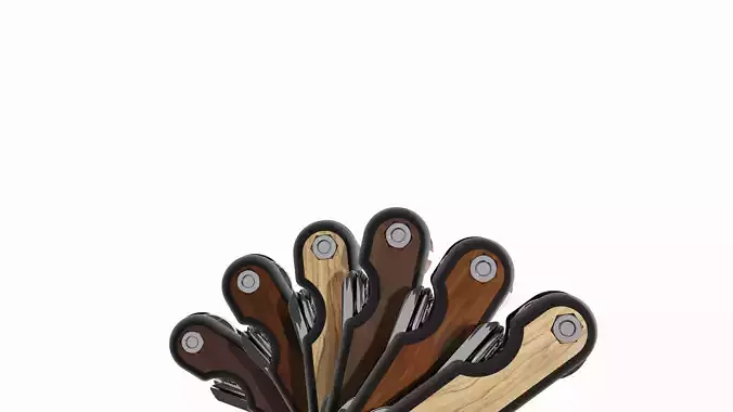 Woodkey - a 3D printed Keyholder