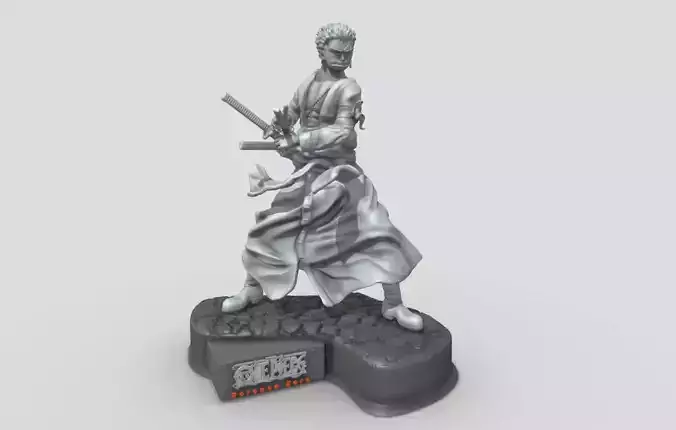 RORONOA ZORO ONE PIECE - 3D PRINTING