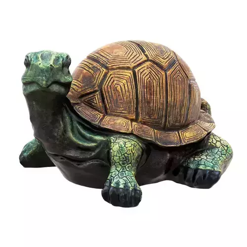 Garden turtle figurine