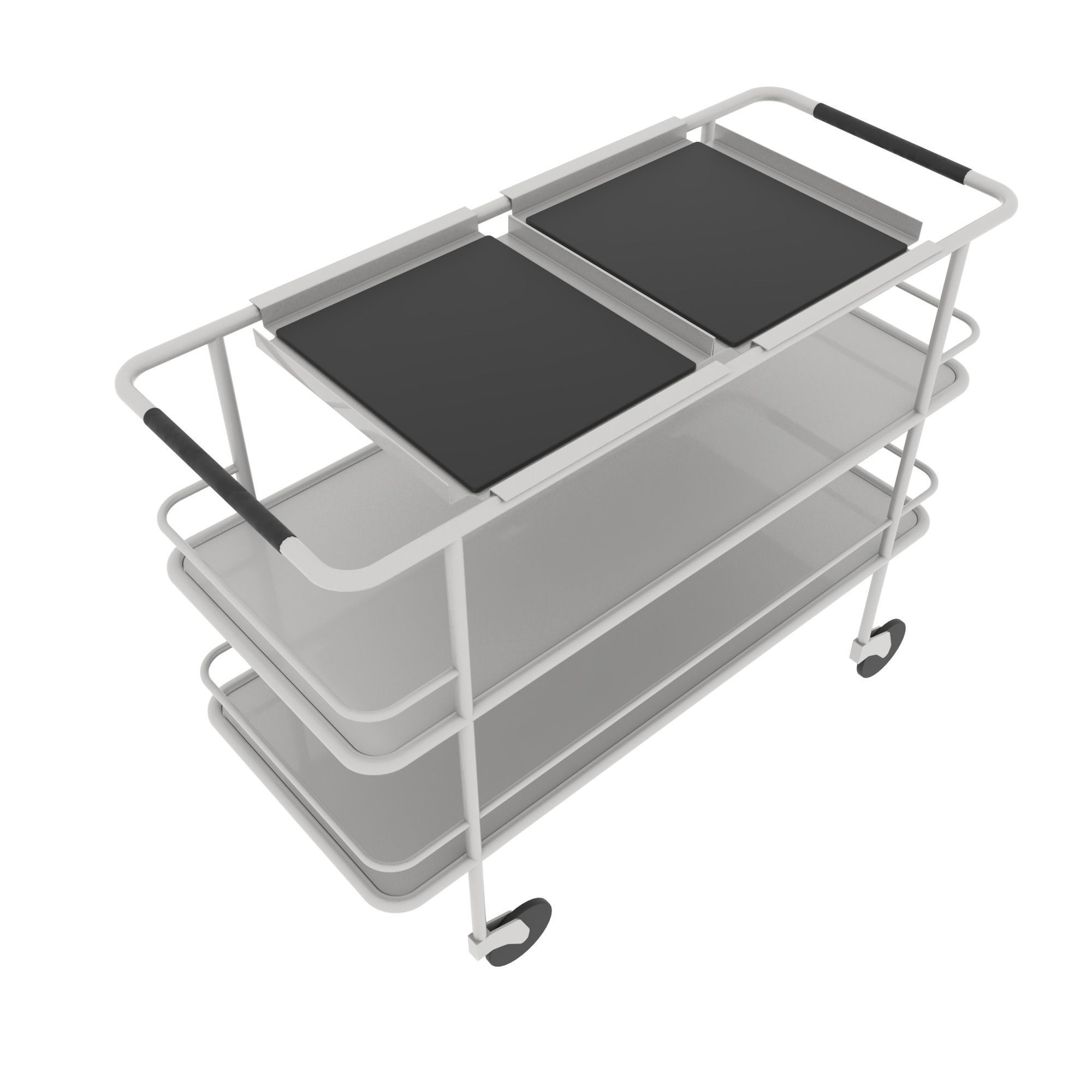Cargo Support Trolleys - Lammhults 3D model_2