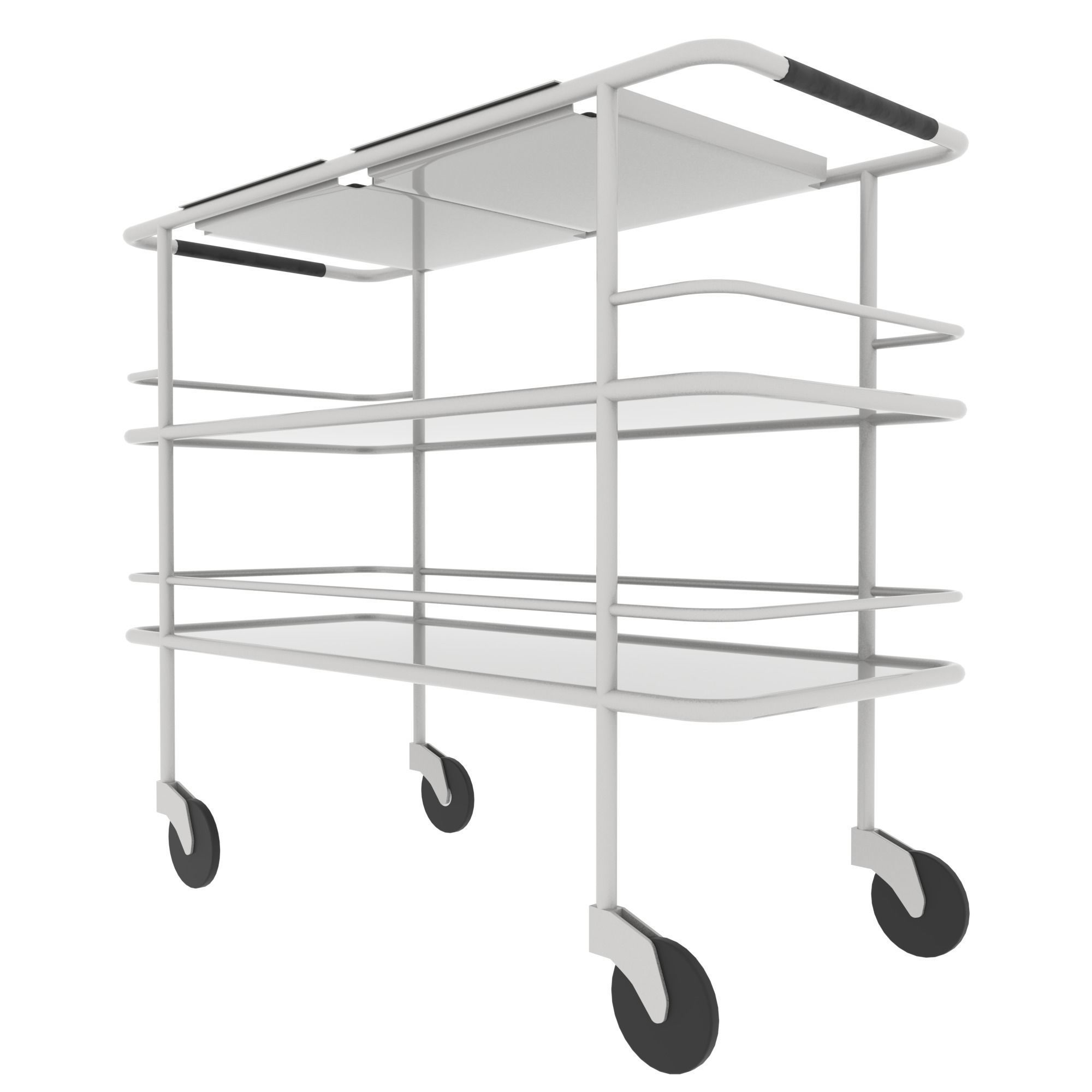 Cargo Support Trolleys - Lammhults 3D model_4